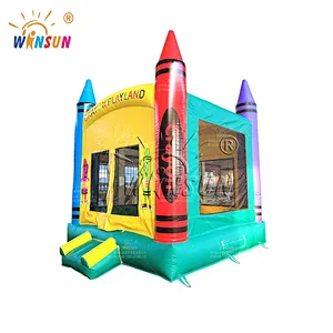 Inflatable Crayon Playland