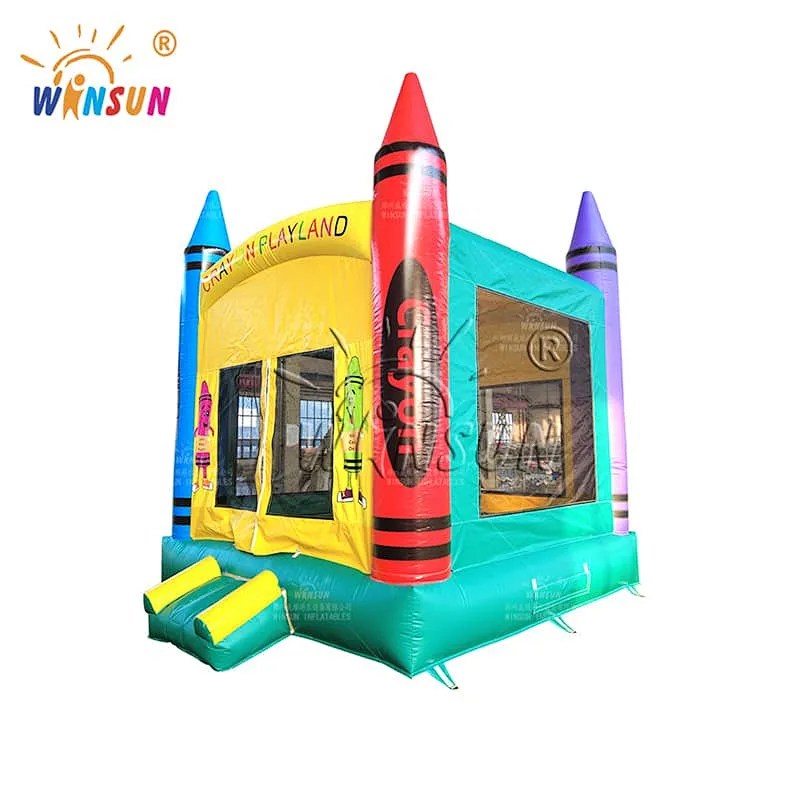 Inflatable Crayon Playland